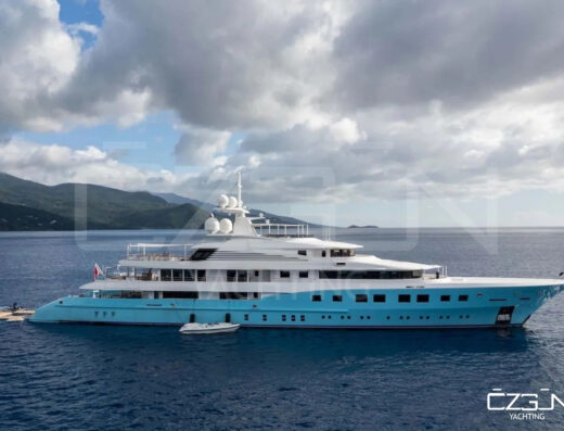 AXIOMA luxury yacht cruising in Turkey during the 2025 charter season