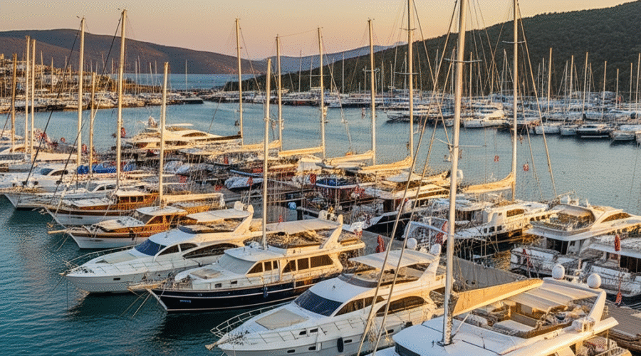 Yacht Types and Features You Can Charter in Bodrum