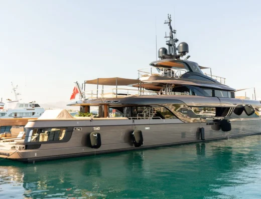RAJA mega yacht charter with Özgün Yachting along the Turkish Riviera