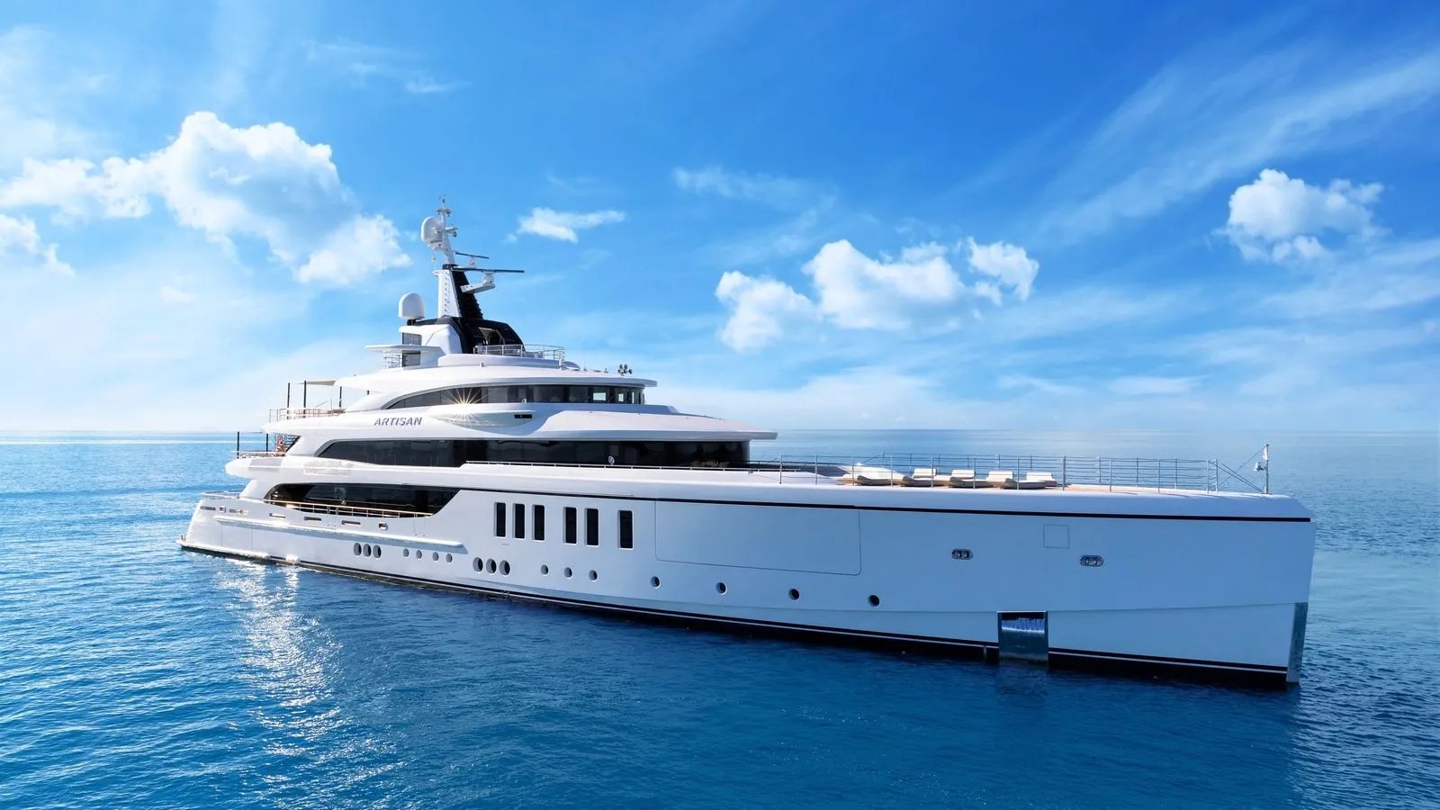 Artisan mega yacht charter experience with Özgün Yachting in the Mediterranean
