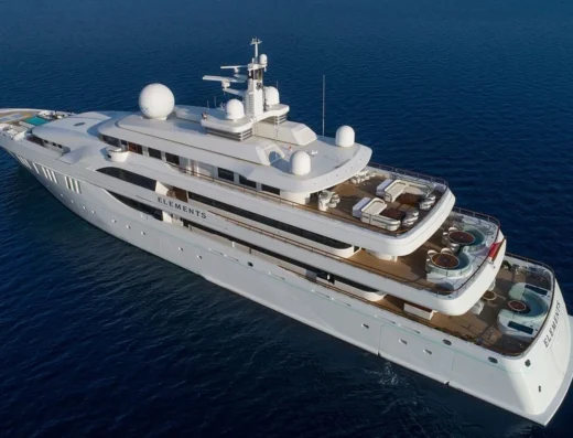 Elements mega yacht charter with Özgün Yachting in the Mediterranean
