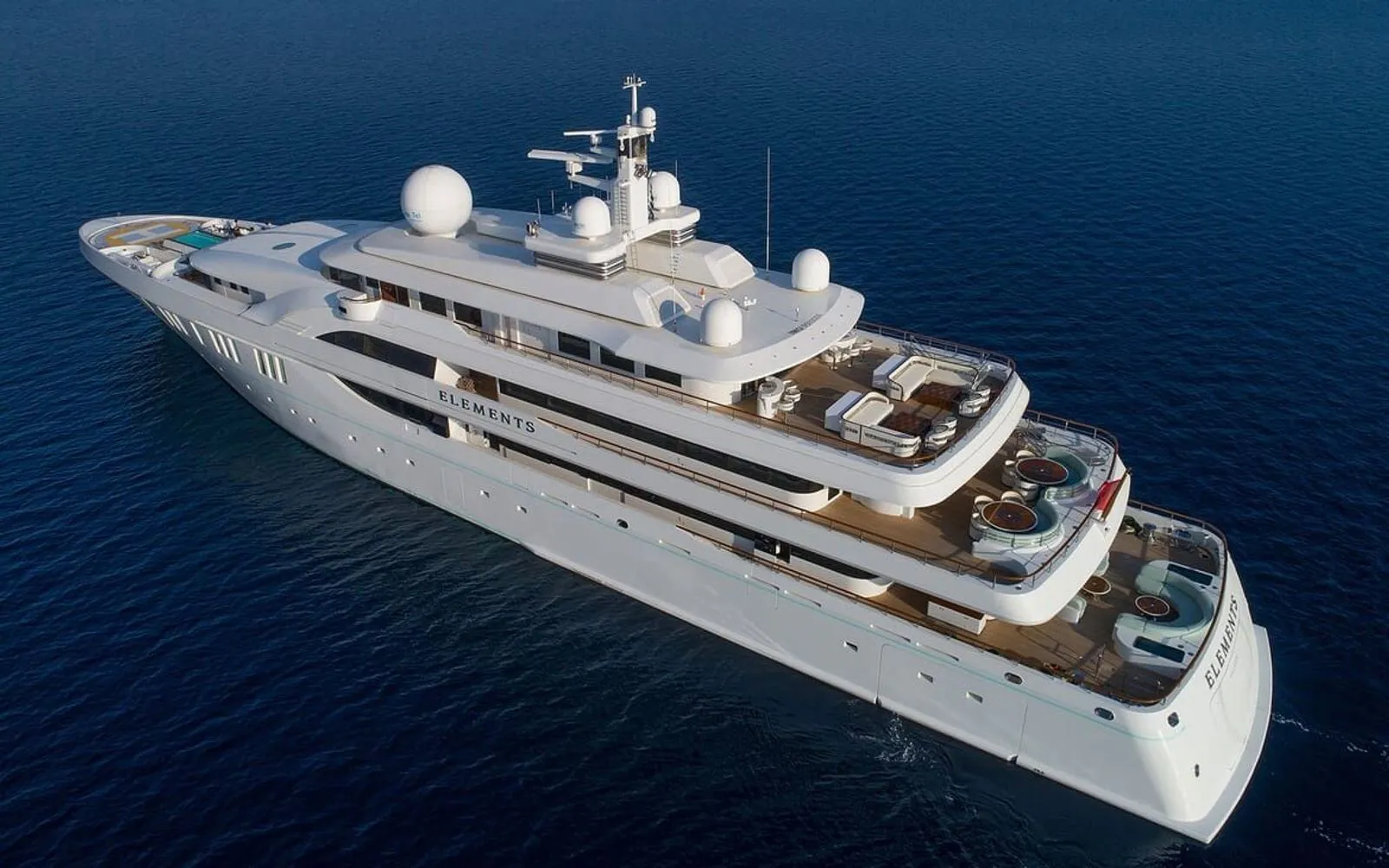Elements mega yacht charter with Özgün Yachting in the Mediterranean