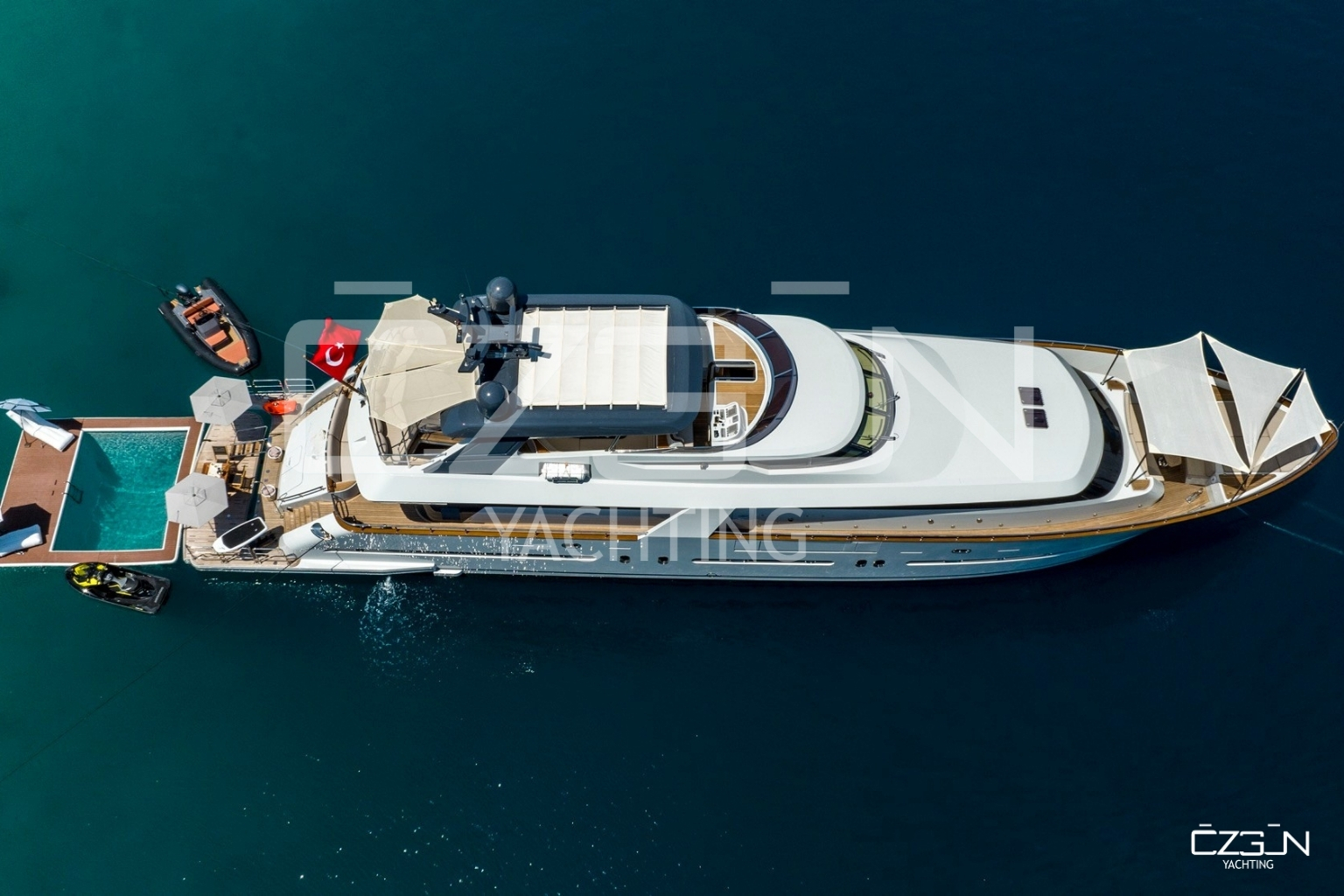 Motor Yacht GO 36-meter luxury yacht available for charter in Bodrum – Özgün Yachting