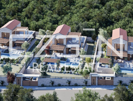 Torba Bodrum'da özel yüzme havuzlu, modern mimariye sahip satılık lüks villa – Özgün Real Estate portföyü.